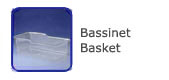 #01823 Acrylic  Bassinet Basket